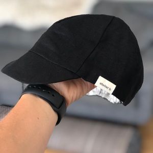 Atelier b hand-sewn linen cap from Montreal- new!